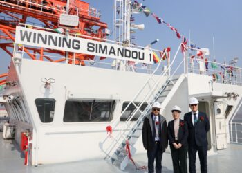 Vers l’opérationalisation de Simandou: la plateforme flottante de transbordement «Winning Simandou 1» a été livrée