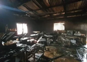 Incendie à Lansanayah. Plus de 100 millions partis en fumée