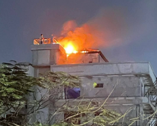 Nongo : un incendie se déclare dans un immeuble R+6