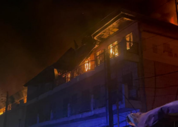 Conakry : Incendie au marché Avaria