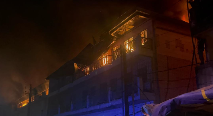 Conakry : Incendie au marché Avaria