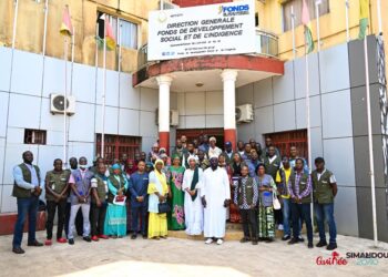 Soutien aux personnes vulnérables : la Cheffe de Cabinet du MPFEPV en visite au FDSI