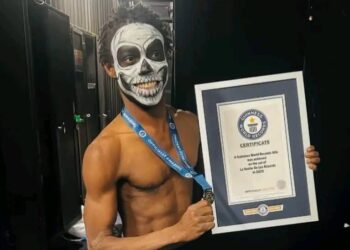 World Guinness Record : Papus Benzé Keita réalise une sacrée performance à Milan