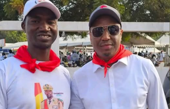 Marche blanche à Boké : Cellou Baldé de l&rsquo;UFDG aperçu dans les rangs