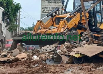 Sonfonia : les autorités communales lancent une vaste opération de déguerpissement