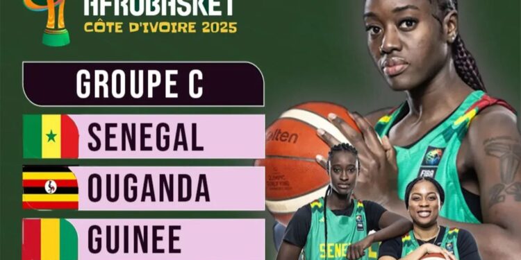 Tirage au sort Afrobasket féminin Côte d&rsquo;ivoire 2025 : la Guinée tombe sur le Sénégal et l&rsquo;Ouganda 
