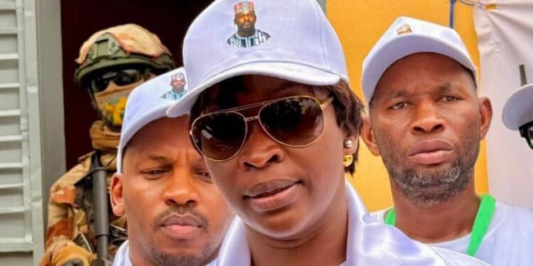 Marche de la paix à Mamou : Générale Aminata, la locomotive