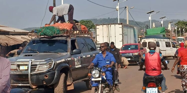 Occupation de la voie publique : Mamou, commune de l’anarchie