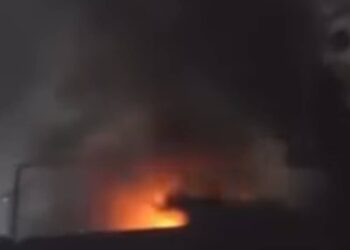 Conakry/Alerte : incendie en cours dans une villa à Cobaya