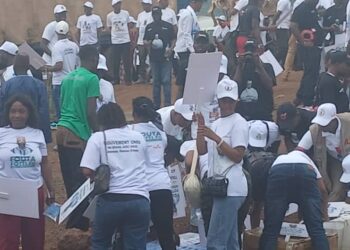 Mamou : top départ pour la deuxième journée de la marche de la paix