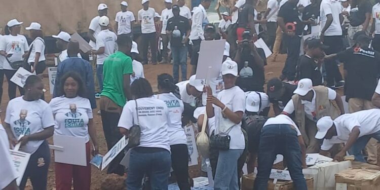 Mamou : top départ pour la deuxième journée de la marche de la paix