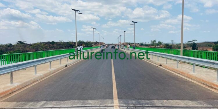 Infrastructures : le nouveau pont unique de Tanènè désormais ouvert à la circulation 