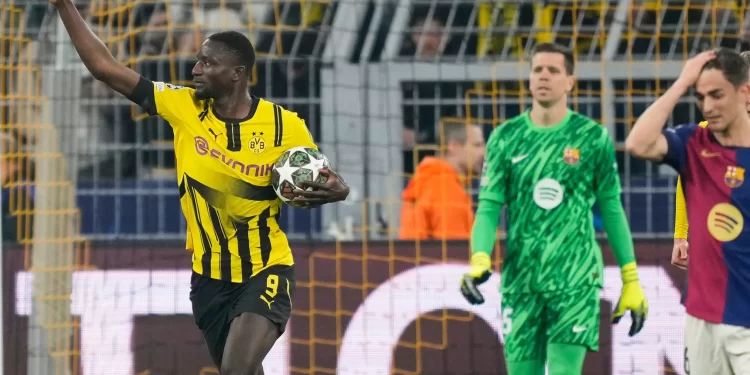 Ligue des champions : Sehrou Guirassy entre dans l&rsquo;histoire du Borussia Dortmund