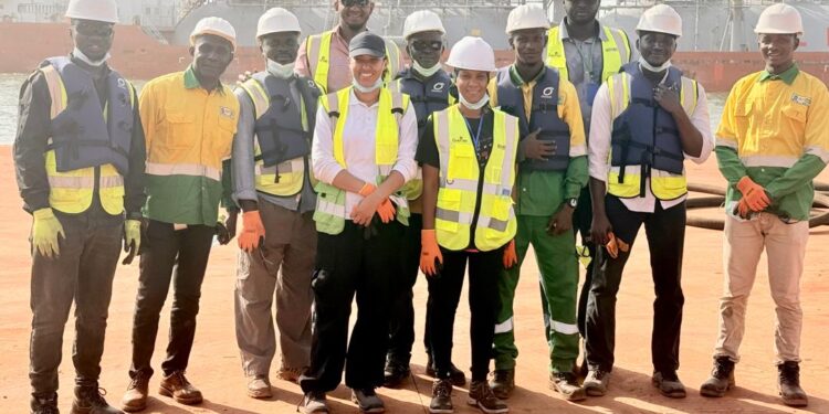 Fapgaz-SA : Accostage d’un butanier de 600 tonnes métriques