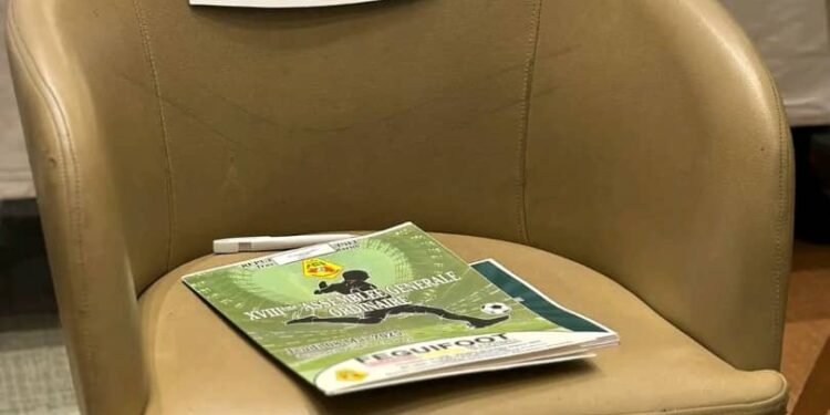 Les travaux de l&rsquo;assembléé ordinaire de la FEGUIFOOT ont démarré: Bouba Sampil brille par son absence
