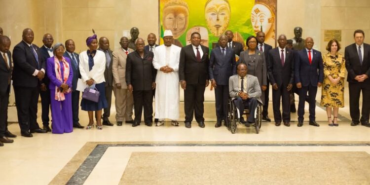 Gabon : le président du CNT, Dr Dansa Kourouma, prend part à la Conférence des Présidents de Parlement