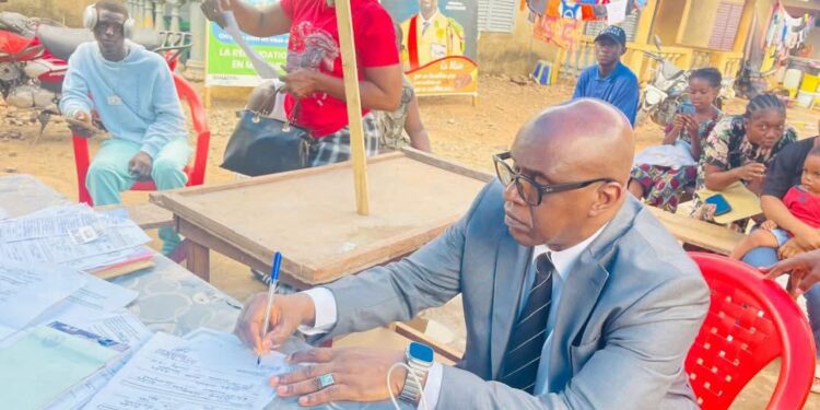 Fodé Oussou s’est fait recenser : « un devoir civique, un acte de responsabilité »