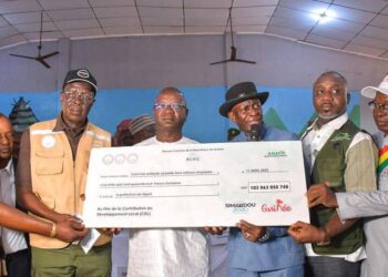 Siguiri : Plus de 100 milliards GNF remis aux communautés locales par le FODEL