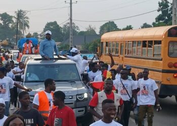 Maferinyah : Dr Souleymane Kassapa Touré mobilise les populations en faveur du Général Mamadi Doumbouya