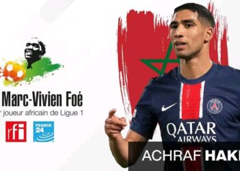 Prix Marc Vivien Foe : Achraf Hakimi sacré meilleur joueur africain de Ligue 1