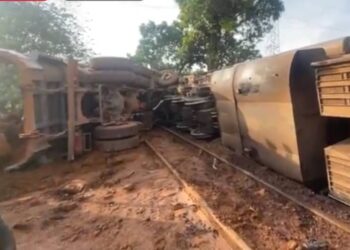 Alerte : accident ferroviaire à Conakry