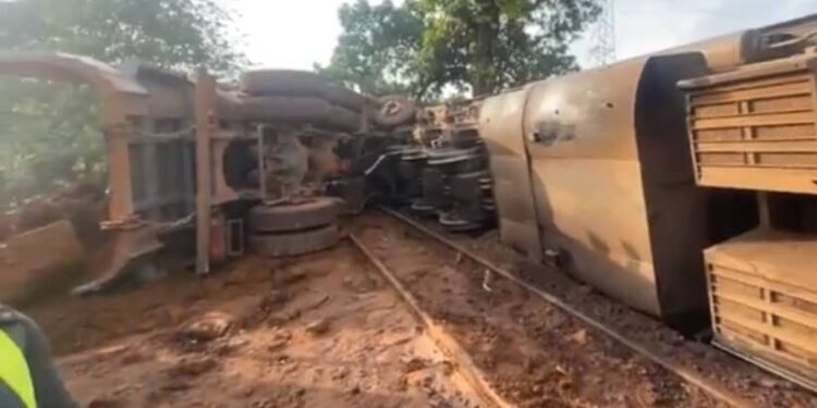 Alerte : accident ferroviaire à Conakry
