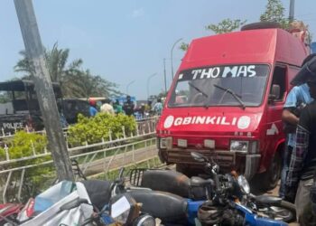 Gbessia : un mort, des blessés et plusieurs motos endommagées