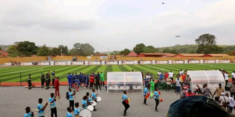 Sport: le stade 1er mai de Boké, officiellement opérationnel