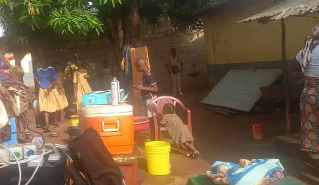 Kagbelen sous les eaux : les premières pluies provoquent des inondations 