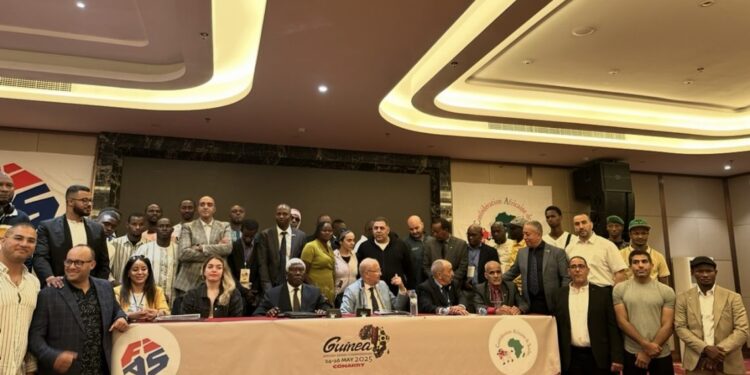 Tenue à Conakry de l’assemblée générale de la Confédération africaine de Sambo