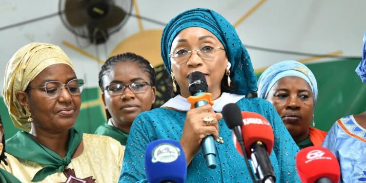 UFDG : « Je suis venue baliser le chemin pour que Cellou Dalein puisse rentrer…»