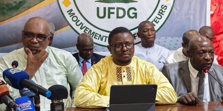 Réintégration de Gaoual : « Si l’UFDG s’entête à ne pas la respecter, elle s’expose éventuellement à un retrait d’agrément », selon Joachim Baba