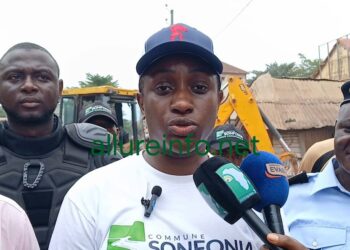 Conakry : la commune de Sonfonia poursuit sa vaste opération de déguerpissement pour redorer son image