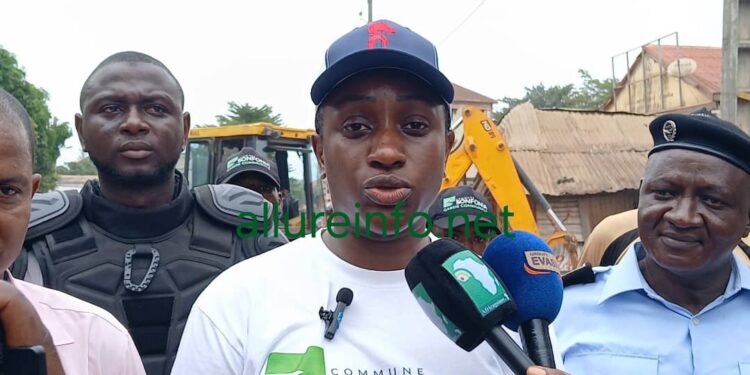 Conakry : la commune de Sonfonia poursuit sa vaste opération de déguerpissement pour redorer son image