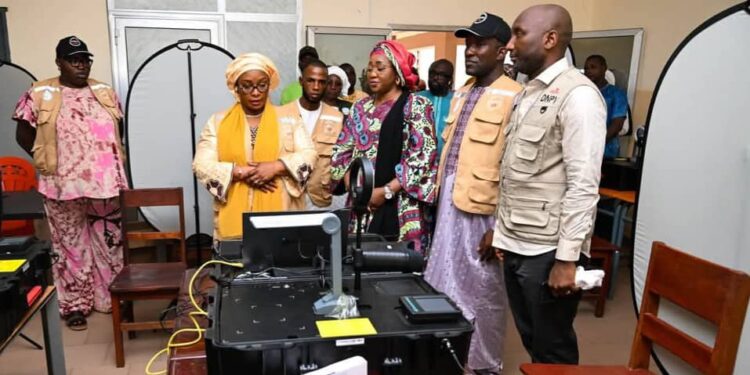 Recensement biométrique : un dispositif spécial pour les personnes handicapées à la Cité de la Solidarité