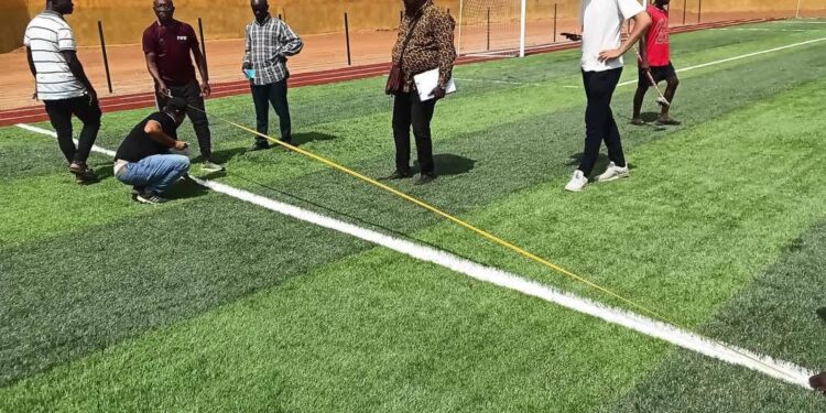 Sport : le nouveau stade synthétique de Boké inauguré le 22 mai