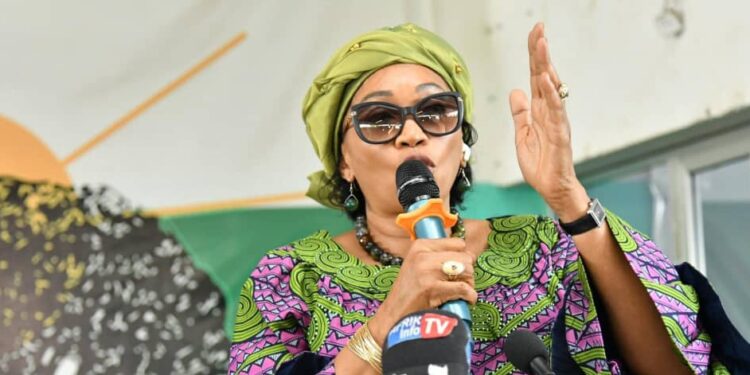 AG/UFDG : « celui qui est fatigué peut partir tranquillement », Hadja Halimatou Dalein Diallo