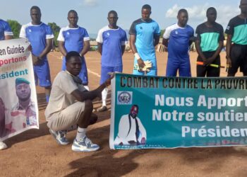 Dialakoro (Dinguiraye) : Alpha Dramé exprime son soutien au président Doumbouya à travers un tournoi de football
