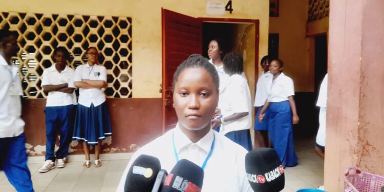 Bac 2025 : Après son échec, Yawa Ouéndeno, promet de décrocher son examen cette fois