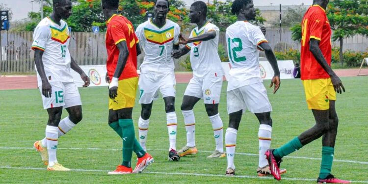 CHAN 2024 : Le Syli local chute face au Sénégal en double confrontation amicale