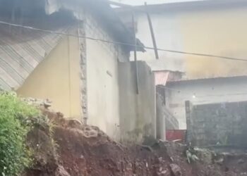 Fortes pluies à Conakry: 2 bâtiments emportés, un homme sauvé de justesse à Gbessia