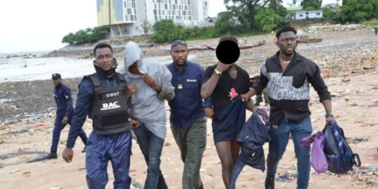 Kaloum: 35 interpellations et de la drogue saisie lors d’une nouvelle opération de police