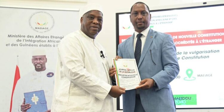 Nouvelle Constitution : voter « Oui » au référendum, s&rsquo;engagent les diplomates de Guinée en Chine et en Allemagne