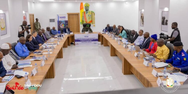 La MAMRI tient la 5è réunion du comité de pilotage sous la présidence du Général Amara Camara.