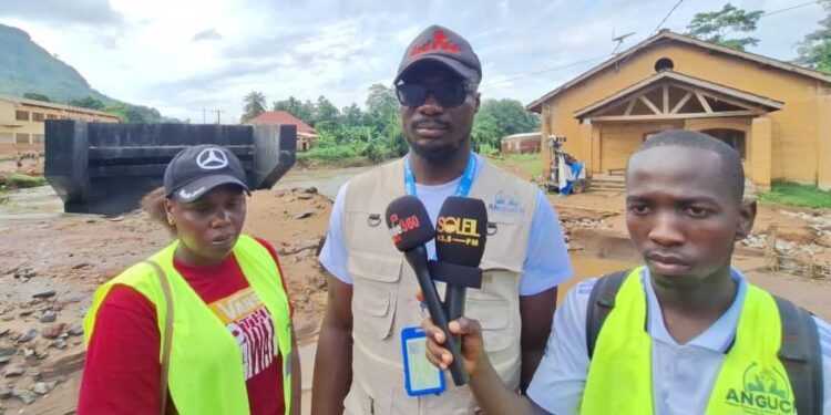 Bilan des des récentes inondations à Coyah et Manéah: 3 morts et des centaines de familles déplacées