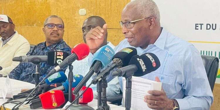 Présentation des résultats du PN RAVEC : le PM Bah Oury appelle à rompre avec les pratiques du passé.