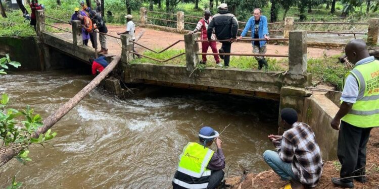 Dubreka : Après l’effondrement du pont de Bondabon , l’AGEROUTE applique le plan B