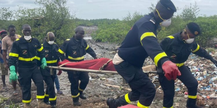 Drame à Conakry : le corps de Djenab Touré, enceinte, retrouvé en mer après les fortes pluies