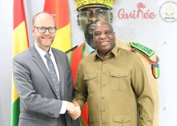 Dr Morissanda reçoit un émissaire de Trump: «Washington veut renforcer ses relations avec la Guinée »