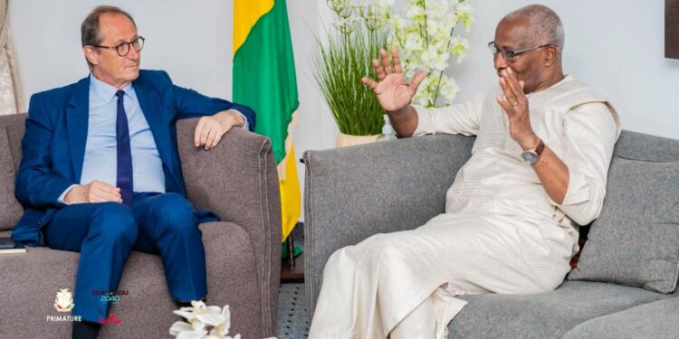 Le député français Bruno Fuchs en visite à Conakry pour appuyer le retour à l’ordre constitutionnel